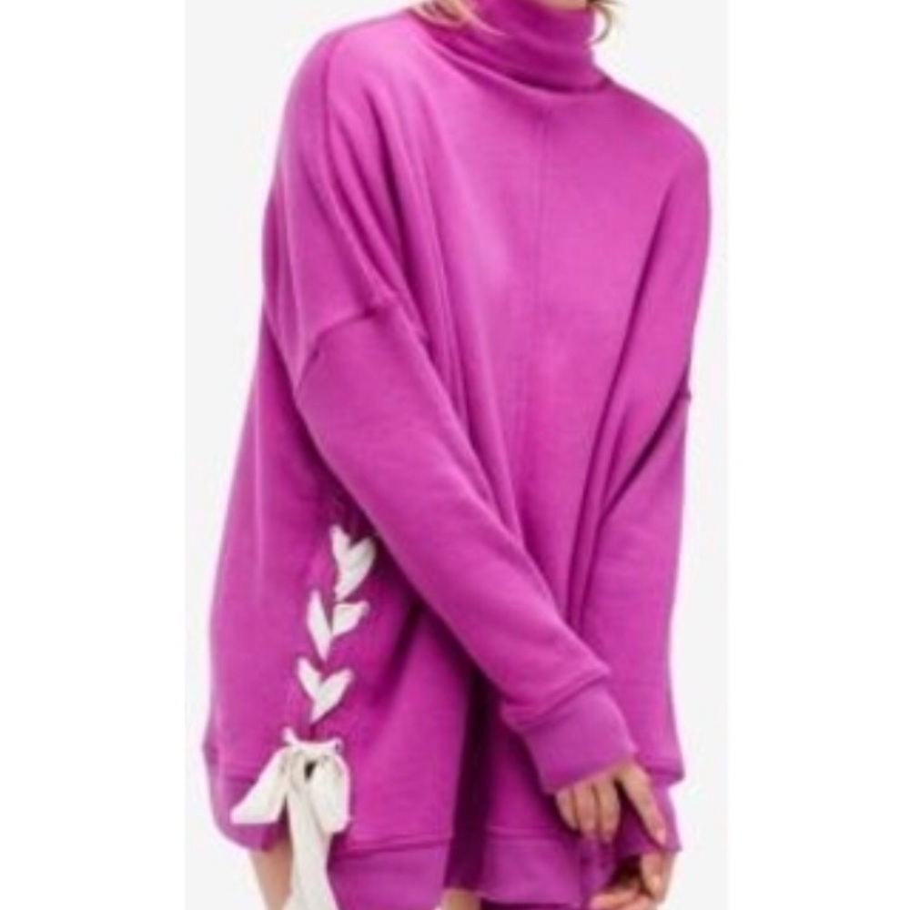 New Free People So Plush Sweater Oversized Sz L